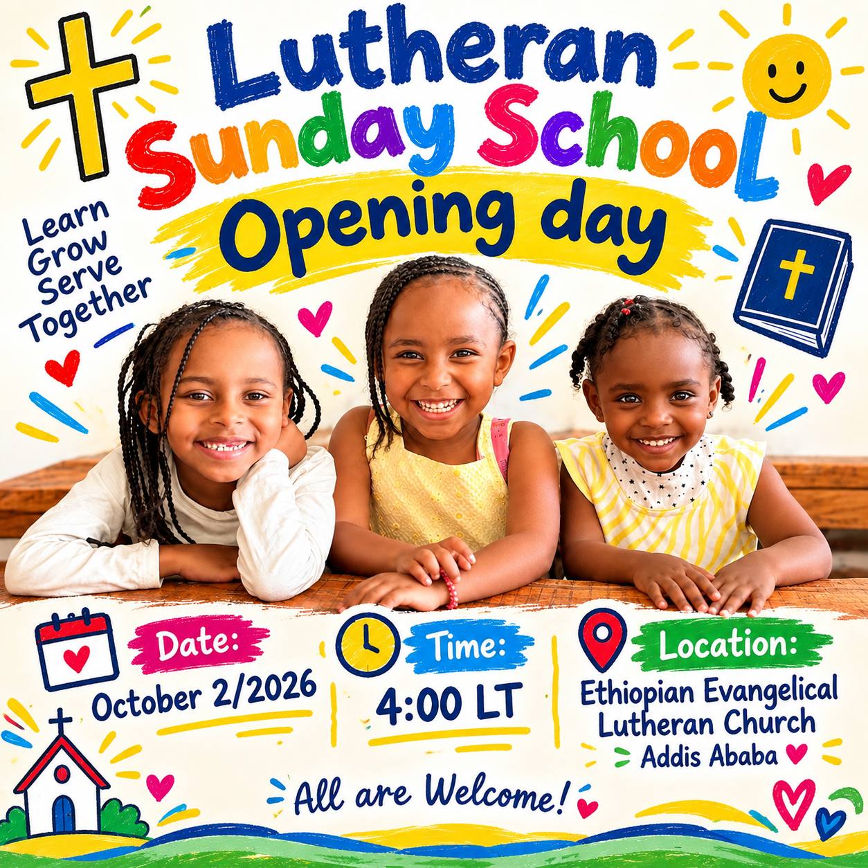 Lutheran Sunday School Opening Day 2019/2026